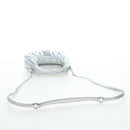 Miu Miu Matelasse Wonder Hand Bag Leather 2way Silver Auth 196012SAM-9