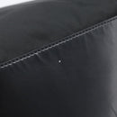PRADA Shoulder Bag Nylon Black Silver Auth 196016A-14