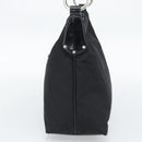 PRADA Shoulder Bag Nylon Black Silver Auth 196016A-5