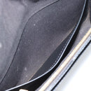 LOUIS VUITTON Pochette Louise EW Bag Patent leather Black M51634 LV Auth 196020-10