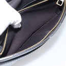 LOUIS VUITTON Pochette Louise EW Bag Patent leather Black M51634 LV Auth 196020-11