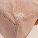 BALENCIAGA Metallic Edge City Bag Leather 2way Pink Gold 390154 Auth 196022M-16