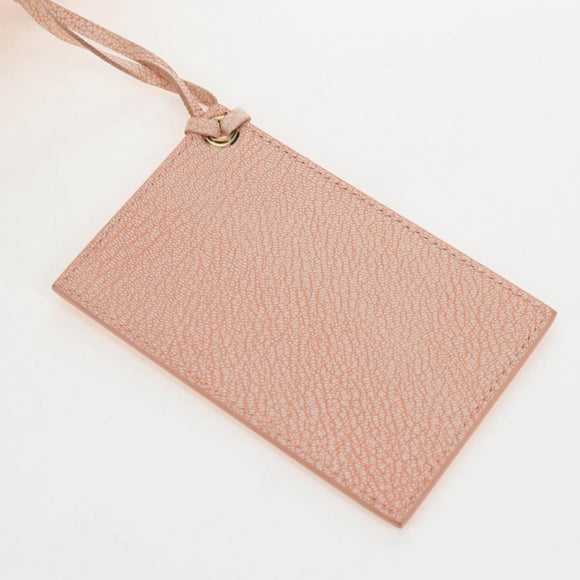 BALENCIAGA Metallic Edge City Bag Leather 2way Pink Gold 390154 Auth 196022M