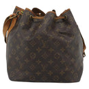 LOUIS VUITTON Monogram Petit Noe Shoulder Bag M42226 LV Auth 196026-3