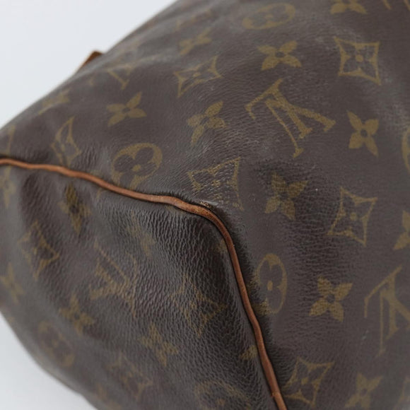 LOUIS VUITTON Monogram Speedy 25 Hand Bag M41528 LV Auth 196027