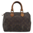 LOUIS VUITTON Monogram Speedy 25 Hand Bag M41528 LV Auth 196027-13