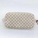 LOUIS VUITTON Damier Azur Neverfull MM Tote Bag N41605 LV Auth 196028-5
