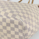 LOUIS VUITTON Damier Azur Neverfull MM Tote Bag N41605 LV Auth 196028-17