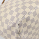 LOUIS VUITTON Damier Azur Neverfull MM Tote Bag N41605 LV Auth 196028-18