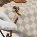 LOUIS VUITTON Damier Azur Neverfull MM Tote Bag N41605 LV Auth 196028-9