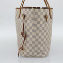 LOUIS VUITTON Damier Azur Neverfull MM Tote Bag N41605 LV Auth 196028-4