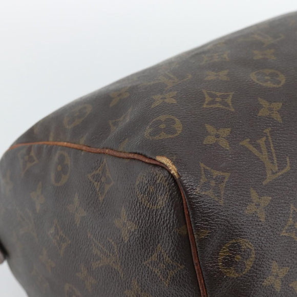 LOUIS VUITTON Monogram Speedy 35 Hand Bag M41524 LV Auth 196029