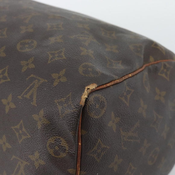 LOUIS VUITTON Monogram Speedy 35 Hand Bag M41524 LV Auth 196029