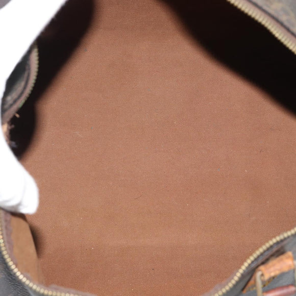 LOUIS VUITTON Monogram Speedy 35 Hand Bag M41524 LV Auth 196029