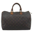 LOUIS VUITTON Monogram Speedy 35 Hand Bag M41524 LV Auth 196029-2