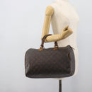LOUIS VUITTON Monogram Speedy 35 Hand Bag M41524 LV Auth 196029-20