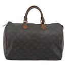 LOUIS VUITTON Monogram Speedy 35 Hand Bag M41524 LV Auth 196029-3