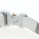 Christian Dior Saddle Bag Body Bag Leather Gray Silver Auth 196031V-12
