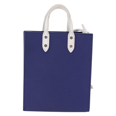LOUIS VUITTON Sac XS Hand Bag Leather Blue M80841 LV Auth 196032M - 0