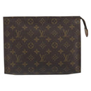 LOUIS VUITTON Monogram Poche Toilette 26 Pouch M47542 LV Auth 196033-2