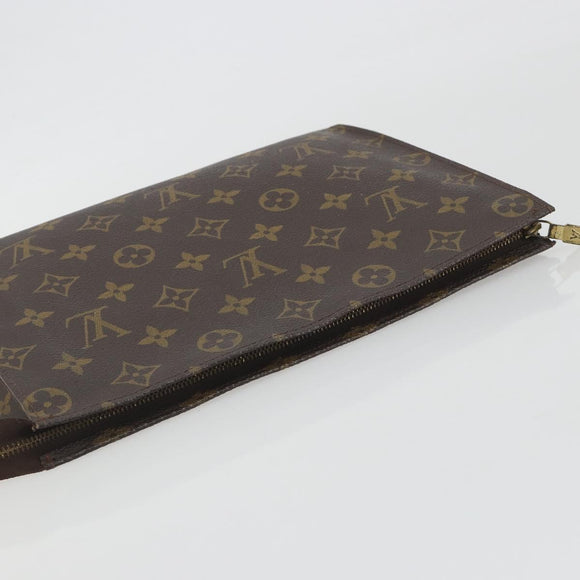 LOUIS VUITTON Monogram Poche Toilette 26 Pouch M47542 LV Auth 196033