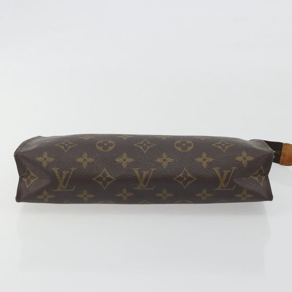 LOUIS VUITTON Monogram Poche Toilette 26 Pouch M47542 LV Auth 196033