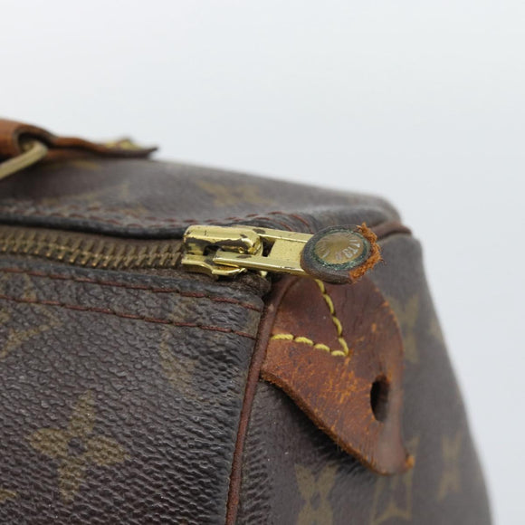 LOUIS VUITTON Monogram Speedy 25 Hand Bag M41528 LV Auth 196034
