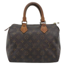 LOUIS VUITTON Monogram Speedy 25 Hand Bag M41528 LV Auth 196034-13