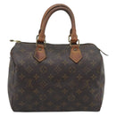 LOUIS VUITTON Monogram Speedy 25 Hand Bag M41528 LV Auth 196034-2