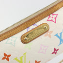 LOUIS VUITTON Monogram Multicolor Pochette Mira MM White M60096 LV Auth 196035V-19