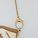 LOUIS VUITTON Monogram Multicolor Pochette Mira MM White M60096 LV Auth 196035V-8