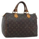 LOUIS VUITTON Monogram Speedy 30 Hand Bag M41526 LV Auth 196038-1