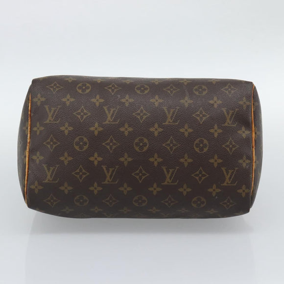LOUIS VUITTON Monogram Speedy 30 Hand Bag M41526 LV Auth 196038