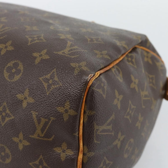 LOUIS VUITTON Monogram Speedy 30 Hand Bag M41526 LV Auth 196038