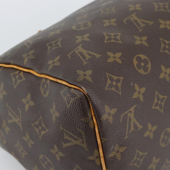 LOUIS VUITTON Monogram Speedy 30 Hand Bag M41526 LV Auth 196038