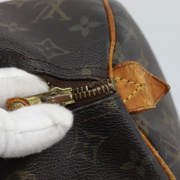 LOUIS VUITTON Monogram Speedy 30 Hand Bag M41526 LV Auth 196038