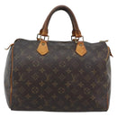 LOUIS VUITTON Monogram Speedy 30 Hand Bag M41526 LV Auth 196038-13