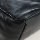 BALENCIAGA Monaco Sling Bag Leather Black Gold 787896 Auth 196040M-17