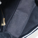 BALENCIAGA Monaco Sling Bag Leather Black Gold 787896 Auth 196040M-10