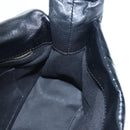 BALENCIAGA Monaco Sling Bag Leather Black Gold 787896 Auth 196040M-23