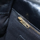 BALENCIAGA Monaco Sling Bag Leather Black Gold 787896 Auth 196040M-25