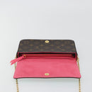 LOUIS VUITTON Monogram Vivienne Pochette Felice Bag M82627 LV Auth 196042M-9