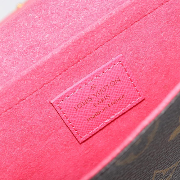 LOUIS VUITTON Monogram Vivienne Pochette Felice Bag M82627 LV Auth 196042M