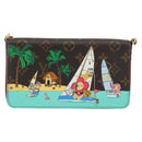 LOUIS VUITTON Monogram Vivienne Pochette Felice Bag M82627 LV Auth 196042M-13