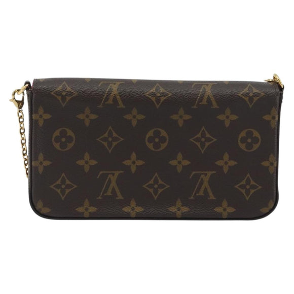 LOUIS VUITTON Monogram Vivienne Pochette Felice Bag M82627 LV Auth 196042M