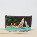 LOUIS VUITTON Monogram Vivienne Pochette Felice Bag M82627 LV Auth 196042M-12