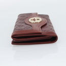 GUCCI GG Canvas Guccissima Long Wallet Red 282426 Auth 196044A-4