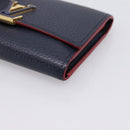 LOUIS VUITTON Portefeuille Capcine Compact Taurillon Clemence M63741 Auth 196045-7
