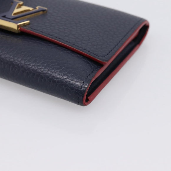 LOUIS VUITTON Portefeuille Capcine Compact Taurillon Clemence M63741 Auth 196045