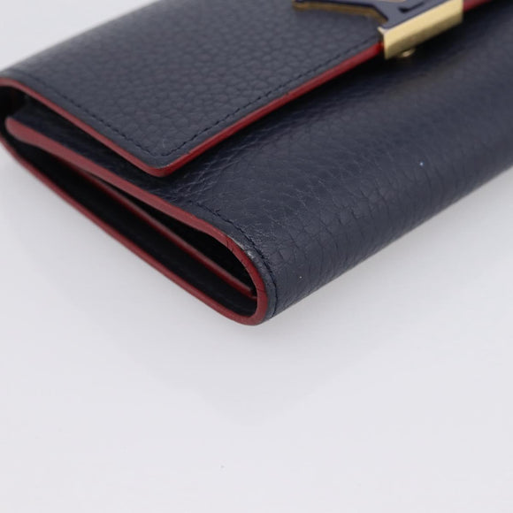 LOUIS VUITTON Portefeuille Capcine Compact Taurillon Clemence M63741 Auth 196045